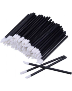 Aplikatory welurowe do rzęs pomadek 50 szt