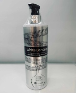 Luxelux Żel pod prysznic Biały-srebrny bandaż 400ml