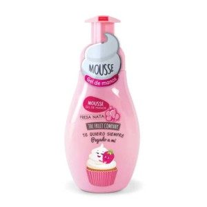 The Fruit Company Żel do mycia rąk w piance 250ml - Krem Truskawkowy
