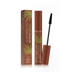 Revers Mascara do rzęs z olejem konopnym 10 ml - Brąz
