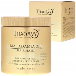 Thao&Vy Maska do włosów z olejem macadamia 500g