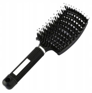 Szczotka do włosów Włos Dzika profilowana - Czarna