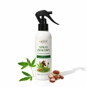Editt Spray ziołowy z olejkiem konopnym 200ml