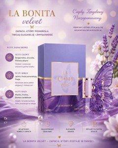 Lovali La Bonita Velvet Perfumy EDP 90ml