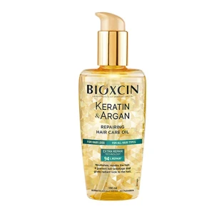 Bioxcin Keratin&Argan Olejek regenerująco–nawilżający do włosów 150 ml