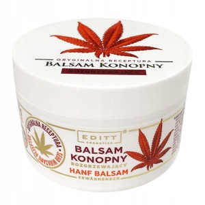 EDITT Balsam Konopny Rozgrzewający 230 g